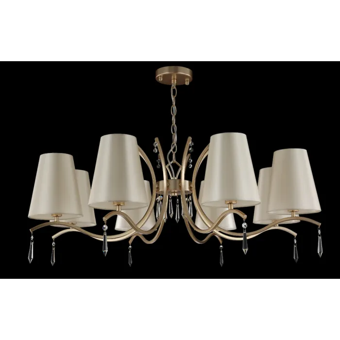 Люстра Crystal Lux RENATA SP8 GOLD от ImperiumLoft