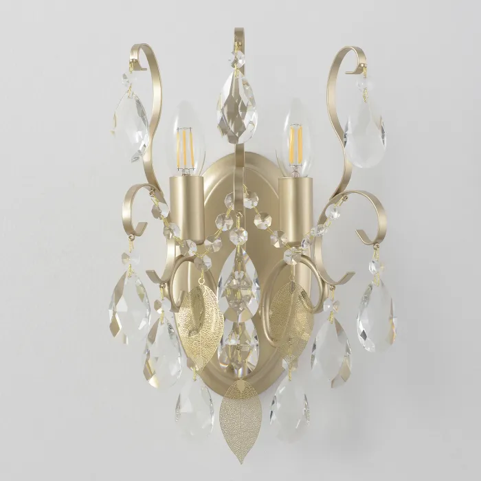Бра Crystal Lux ESMIRALDA AP2 GOLD 0523/402 от ImperiumLoft