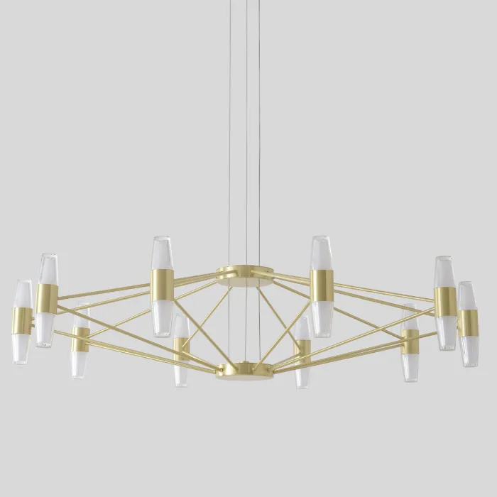 Люстра Crystal Lux DOROTEA SP10 GOLD от ImperiumLoft