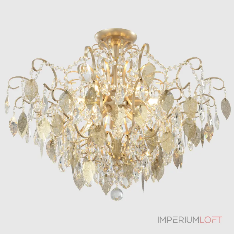 Светильник потолочный Crystal Lux ESMIRALDA PL9 GOLD 0523/109 Светильник потолочный Crystal Lux ESMIRALDA PL9 GOLD 0523/109