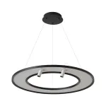 Подвесная люстра Crystal Lux CONTOUR SP50W LED BLACK 3800/250