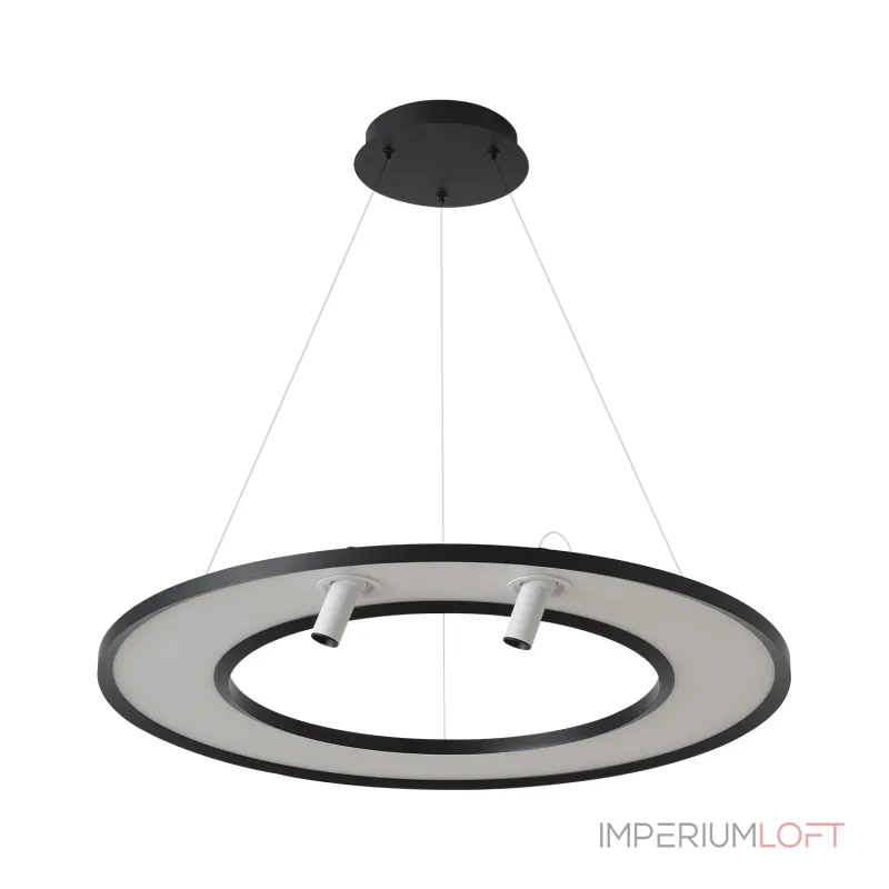 Подвесная люстра Crystal Lux CONTOUR SP50W LED BLACK 3800/250 Подвесная люстра Crystal Lux CONTOUR SP50W LED BLACK 3800/250