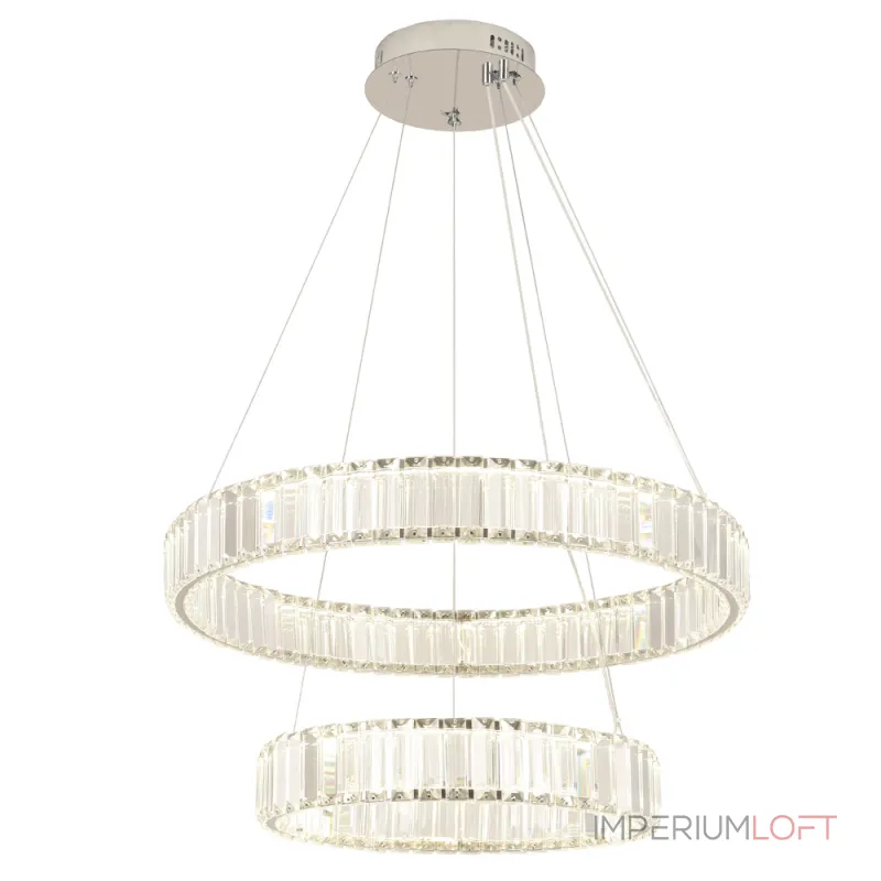 Подвесная люстра Crystal Lux MUSIKA SP100W LED CHROME