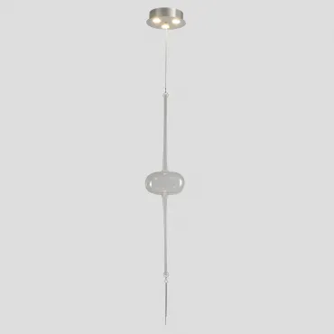 Светильник подвесной Crystal Lux GLASS SP3W LED CHROME от ImperiumLoft