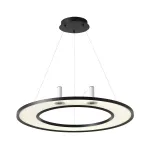 Подвесная люстра Crystal Lux CONTOUR SP50W LED BLACK 3800/250