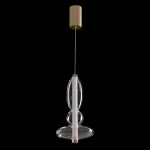 Светильник подвесной Crystal Lux QUASAR SP10W LED TRANSPARENT 3791/210 от ImperiumLoft