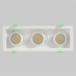 Светильник встроенный Crystal Lux CLT 069C3 WH