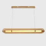 Подвесной светильник Crystal Lux AMARILLO SP70W LED BRASS