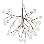 Светильник подвесной Crystal Lux EVITA SP36 BLACK/TRANSPARENT от ImperiumLoft