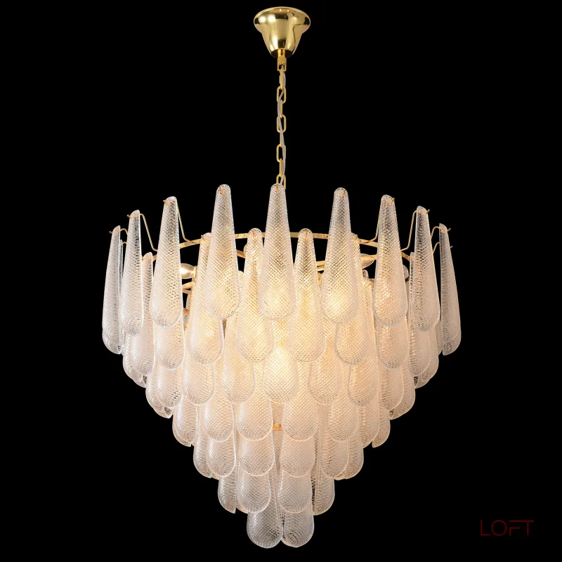 Подвесная люстра Crystal Lux FONTAIN SP18 GOLD Подвесная люстра Crystal Lux FONTAIN SP18 GOLD