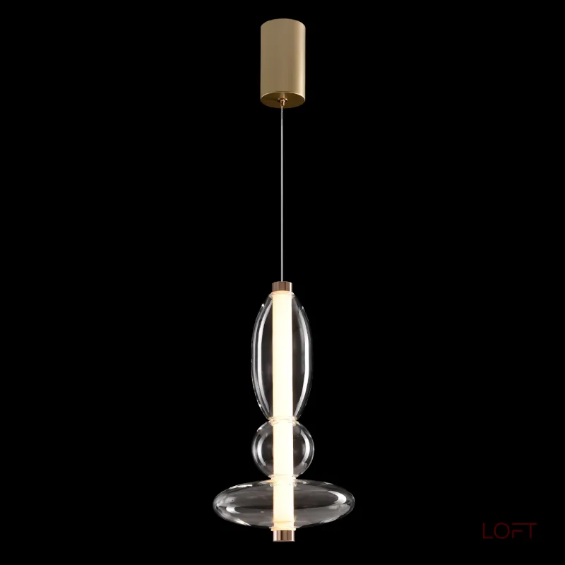 Подвесной светильник Crystal Lux QUASAR SP10W LED TRANSPARENT 3791/210 Подвесной светильник Crystal Lux QUASAR SP10W LED TRANSPARENT 3791/210
