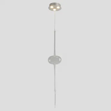 Светильник подвесной Crystal Lux GLASS SP3W LED CHROME от ImperiumLoft