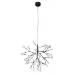 Светильник подвесной Crystal Lux EVITA SP36 BLACK/TRANSPARENT от ImperiumLoft