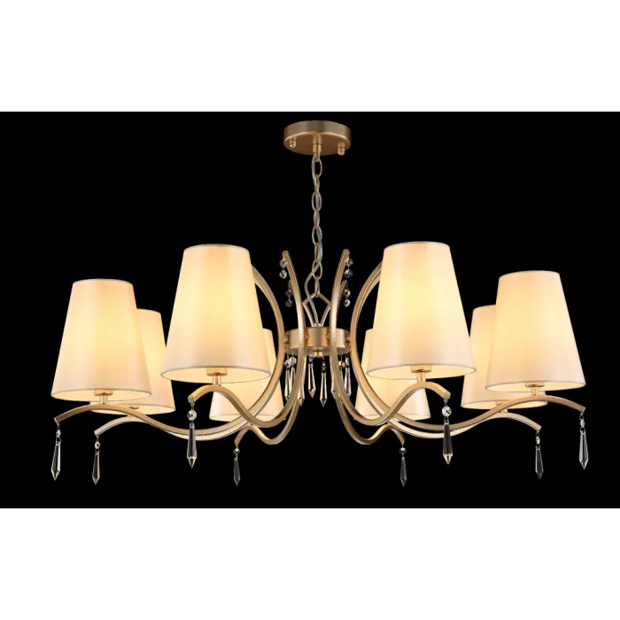 Люстра Crystal Lux RENATA SP8 GOLD от ImperiumLoft