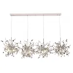 Подвесная люстра Crystal Lux GARDEN SP3х4 L1600 CHROME