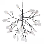 Светильник подвесной Crystal Lux EVITA SP36 BLACK/TRANSPARENT от ImperiumLoft