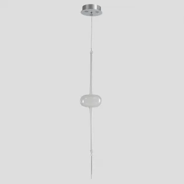 Светильник подвесной Crystal Lux GLASS SP3W LED CHROME от ImperiumLoft