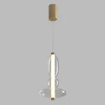 Светильник подвесной Crystal Lux QUASAR SP10W LED TRANSPARENT 3791/210 от ImperiumLoft