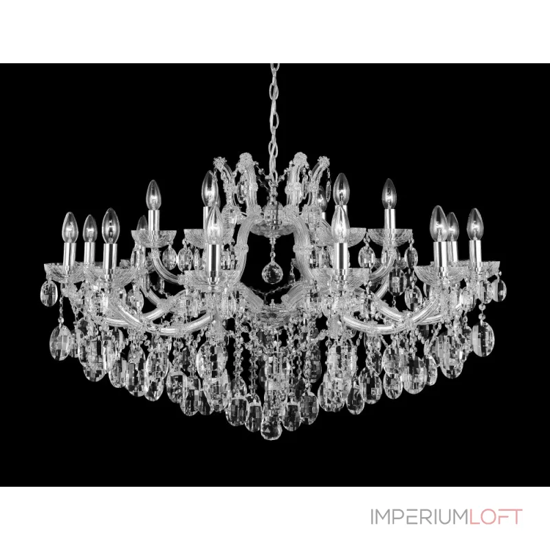 Подвесная люстра Crystal Lux HOLLYWOOD SP12+6 CHROME Подвесная люстра Crystal Lux HOLLYWOOD SP12+6 CHROME