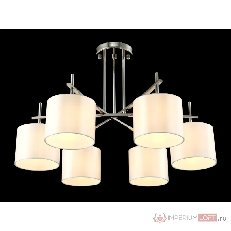Люстра Crystal Lux SERGIO PL6 NICKEL от ImperiumLoft