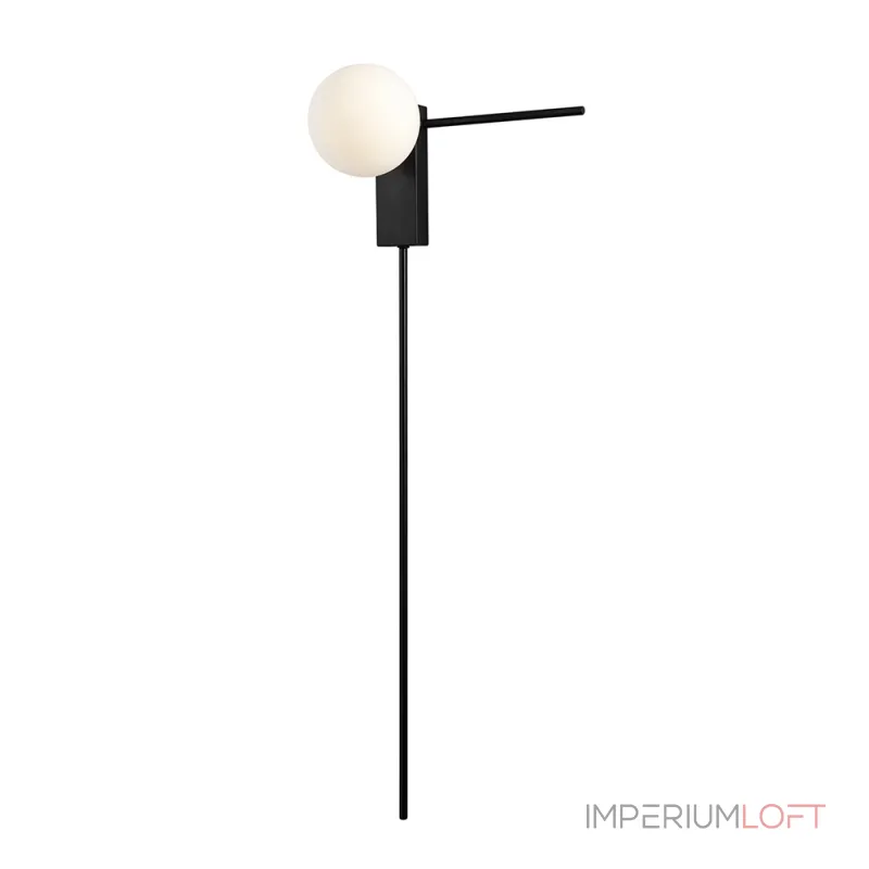 Бра Crystal Lux LORO AP1 V2 BLACK