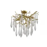 Потолочная люстра Crystal Lux REINA PL5 D600 GOLD PEARL