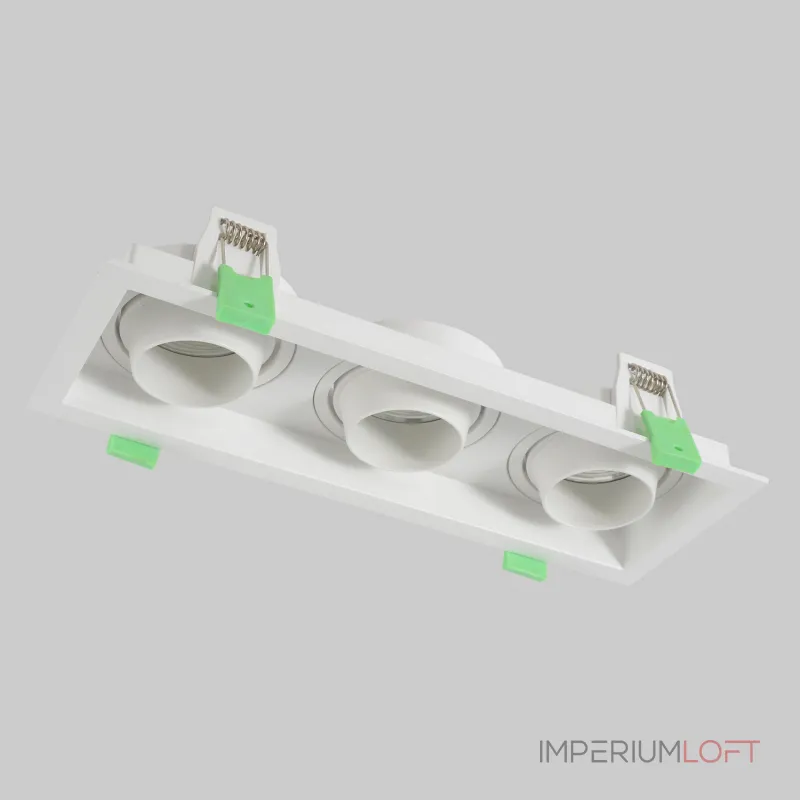 Светильник встроенный Crystal Lux CLT 069C3 WH