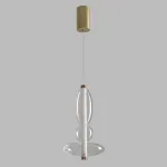 Светильник подвесной Crystal Lux QUASAR SP10W LED TRANSPARENT 3791/210 от ImperiumLoft