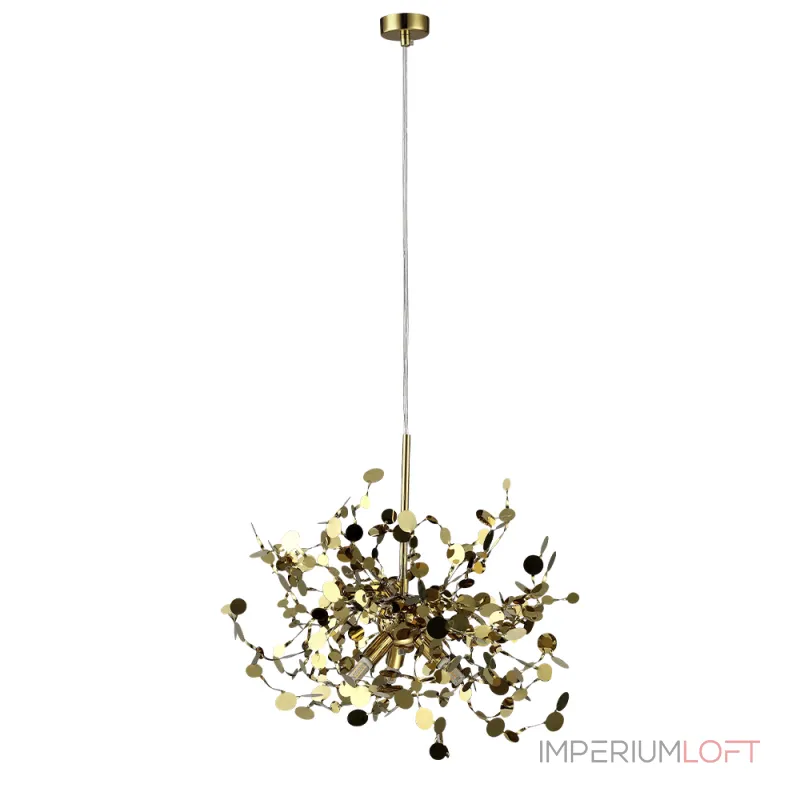 Подвесной светильник Crystal L ux GARDEN SP3 D400 GOLD Подвесной светильник Crystal L ux GARDEN SP3 D400 GOLD
