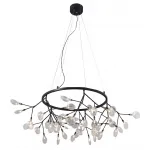 Светильник подвесной Crystal Lux EVITA SP45 D BLACK/TRANSPARENT от ImperiumLoft