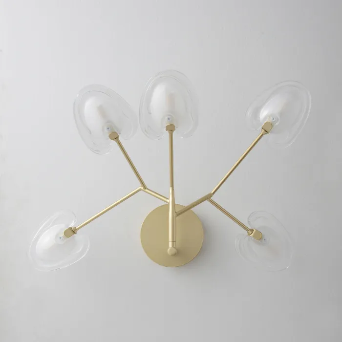 Бра Crystal Lux SOLE AP5 GOLD от ImperiumLoft