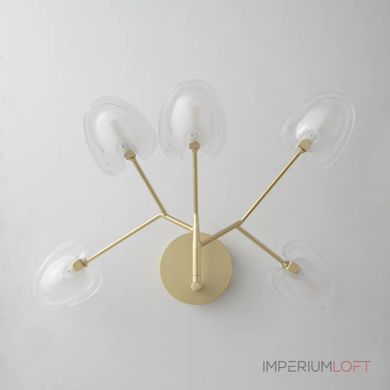 Бра Crystal Lux SOLE AP5 GOLD от ImperiumLoft Бра Crystal Lux SOLE AP5 GOLD от ImperiumLoft
