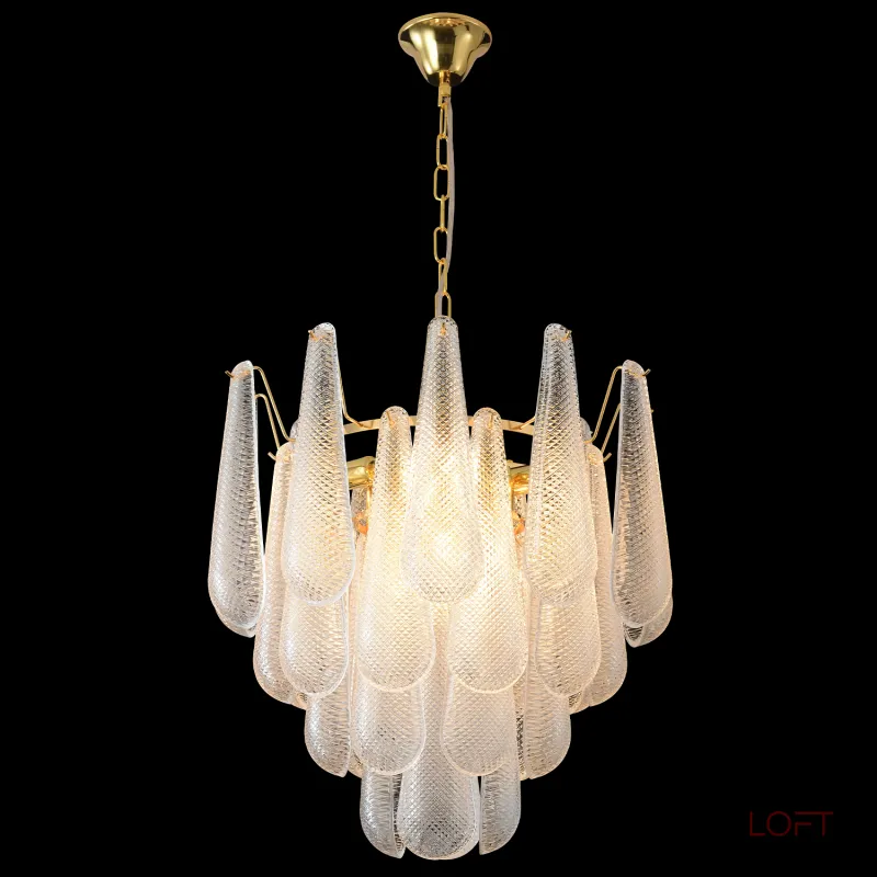 Подвесная люстра Crystal Lux FONTAIN SP8 GOLD Подвесная люстра Crystal Lux FONTAIN SP8 GOLD