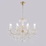 Подвесная люстра Crystal Lux CRISTELLE SP8 GOLD