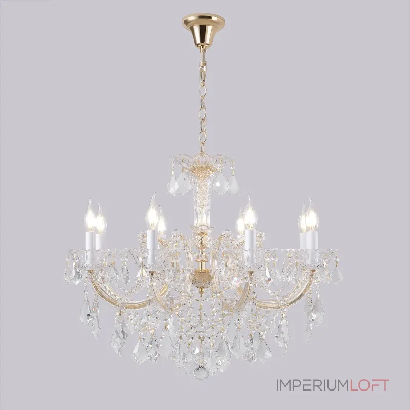 Подвесная люстра Crystal Lux CRISTELLE SP8 GOLD