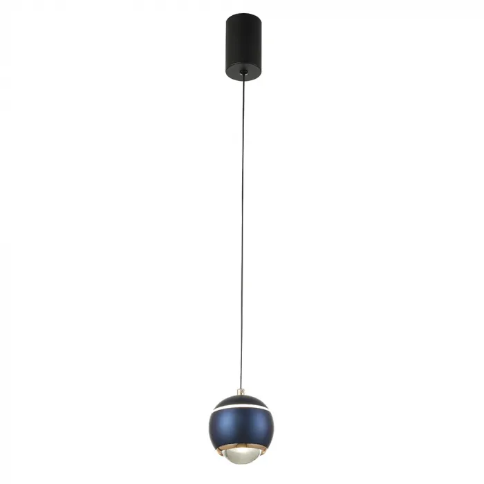 Светильник подвесной Crystal Lux CARO SP LED BLUE