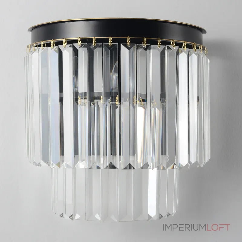 Бра Crystal Lux MAXIME AP2 BLACK