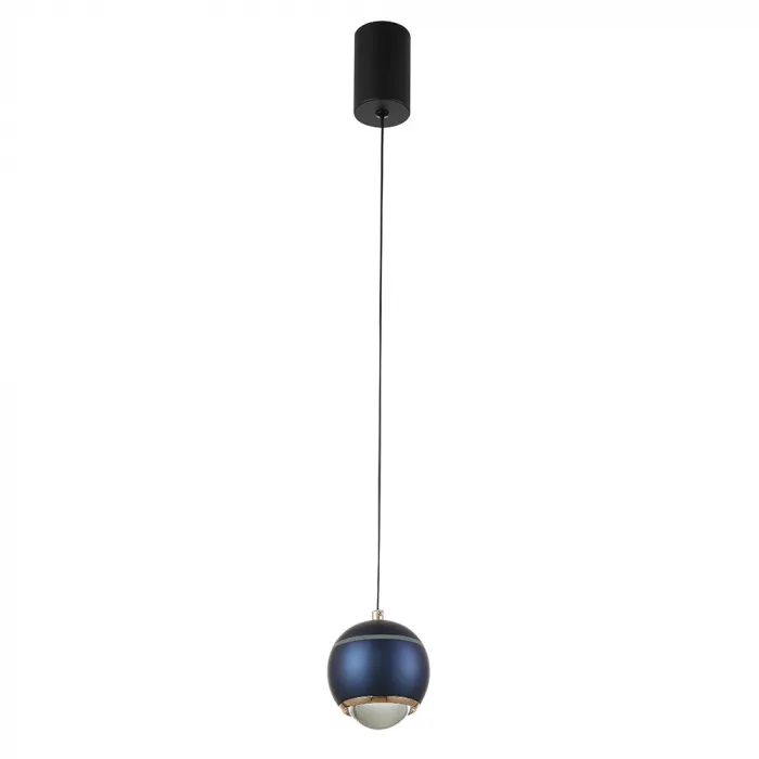 Светильник подвесной Crystal Lux CARO SP LED BLUE