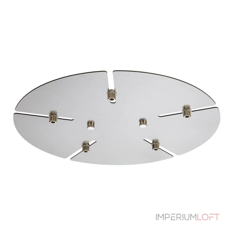 Универсальная потолочная база (основание) Crystal Lux D350-5 NICKEL