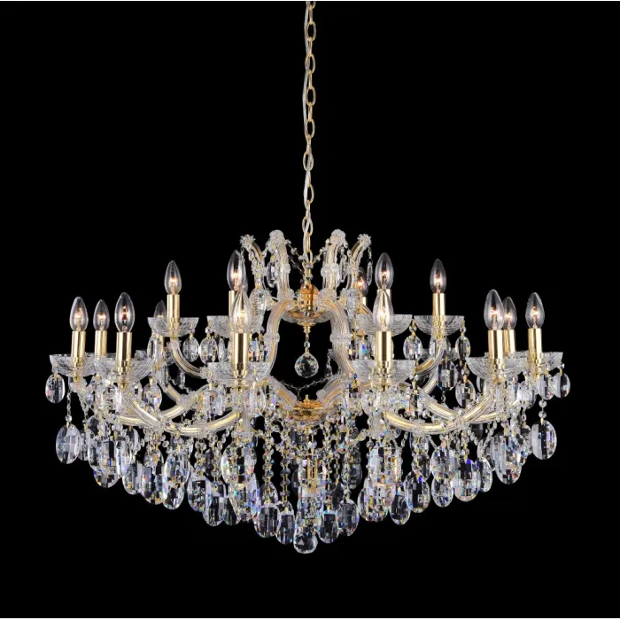 Люстра Crystal Lux HOLLYWOOD SP12+6 GOLD от ImperiumLoft
