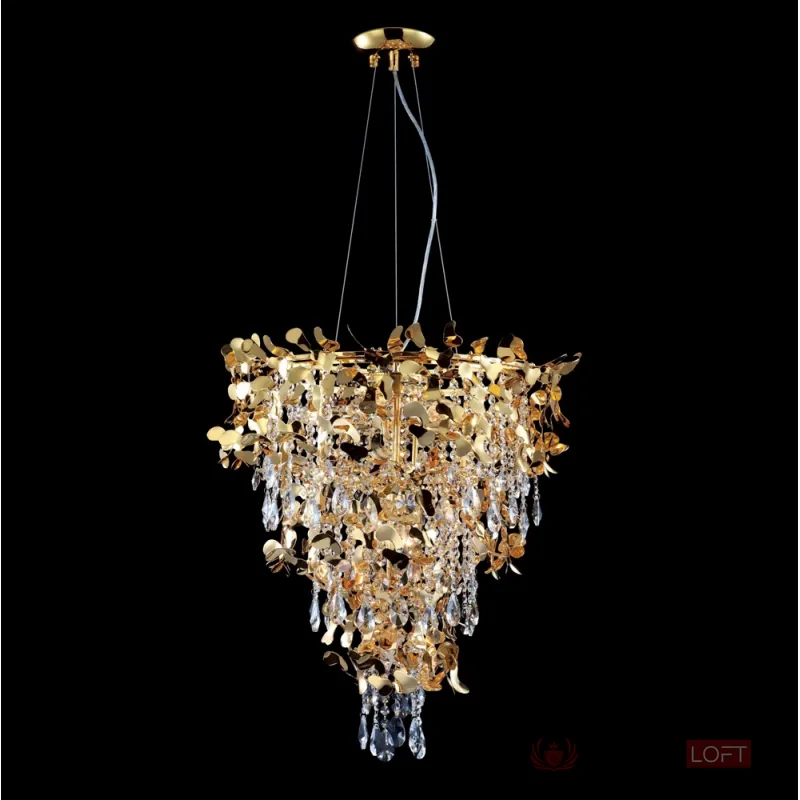 Люстра Crystal Lux ROMEO SP10 GOLD D600 от ImperiumLoft