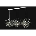 Подвесной светильник Crystal L ux GARDEN SP3х3 L1200 CHROME