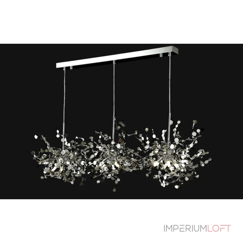 Подвесной светильник Crystal L ux GARDEN SP3х3 L1200 CHROME Подвесной светильник Crystal L ux GARDEN SP3х3 L1200 CHROME