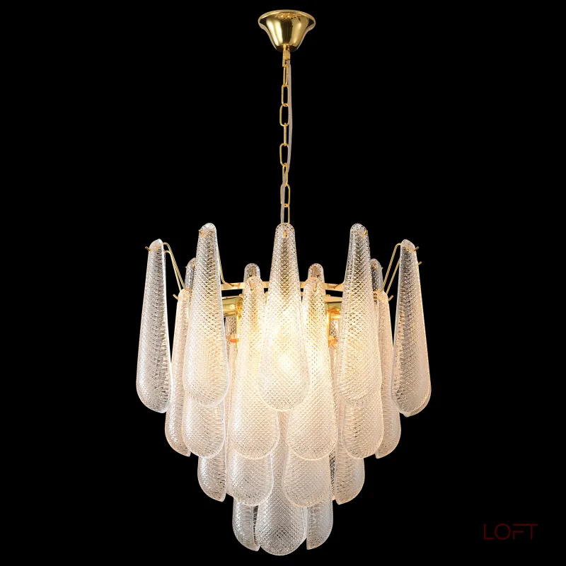 Подвесная люстра Crystal Lux FONTAIN SP8 GOLD Подвесная люстра Crystal Lux FONTAIN SP8 GOLD