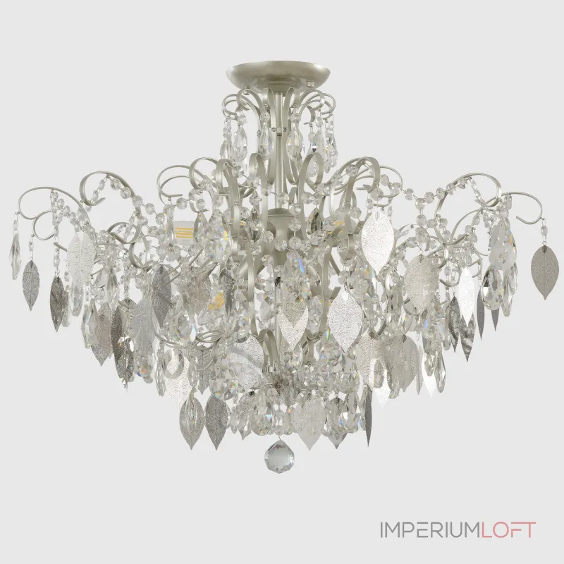 Светильник потолочный Crystal Lux ESMIRALDA PL9 SILVER 0524/109 от ImperiumLoft Светильник потолочный Crystal Lux ESMIRALDA PL9 SILVER 0524/109 от ImperiumLoft
