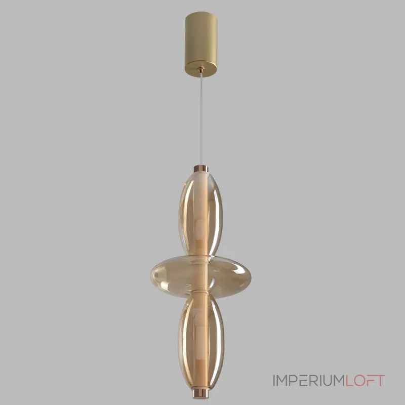 Подвесной светильник Crystal Lux QUASAR SP14W LED AMBER 3790/214