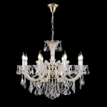 Подвесная люстра Crystal Lux CRISTELLE SP8 GOLD