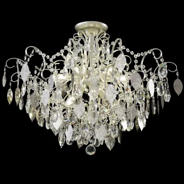 Светильник потолочный Crystal Lux ESMIRALDA PL9 SILVER 0524/109
