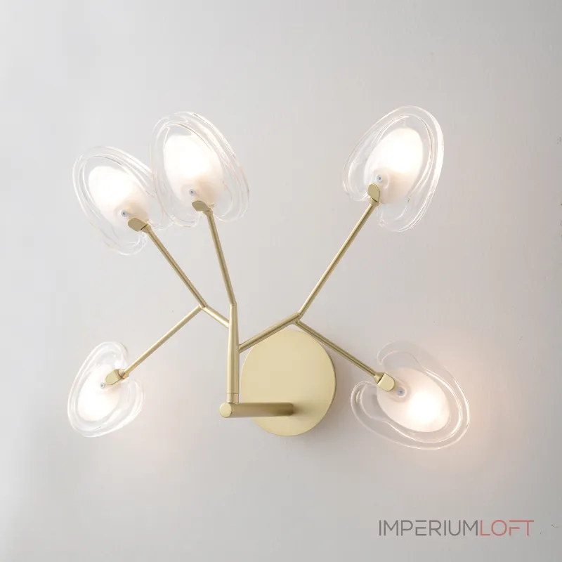 Бра Crystal Lux SOLE AP5 GOLD от ImperiumLoft Бра Crystal Lux SOLE AP5 GOLD от ImperiumLoft