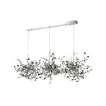 Подвесной светильник Crystal L ux GARDEN SP3х3 L1200 CHROME